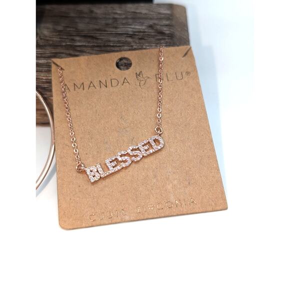 Rose Tone Jewelry Lot of Three Necklaces and Eleven Bracelets - Picture 6 of 7